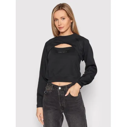 Zdjęcie Converse Bluzka Twisted 10022960-A01 Czarny Relaxed Fit