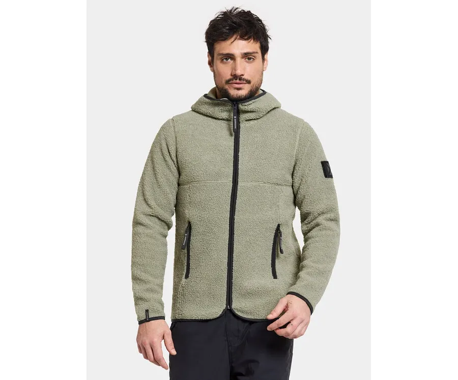 obrazek 1 Didriksons Bluza Bror Usx Fz 3 504860 Zielony Standard Fit