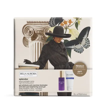 Zdjęcie Bella Aurora Zestaw Splendor Serum na noc 30ml + Scrub Gel 75ml