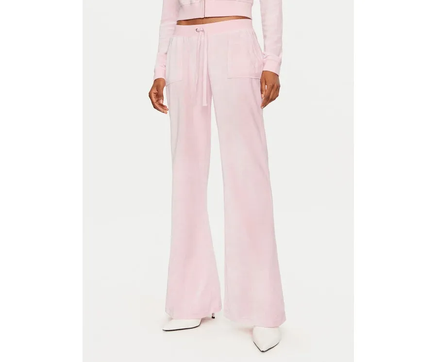 obrazek 1 Juicy Couture Spodnie dresowe Caisa JCSEBJ008 Różowy Slim Fit