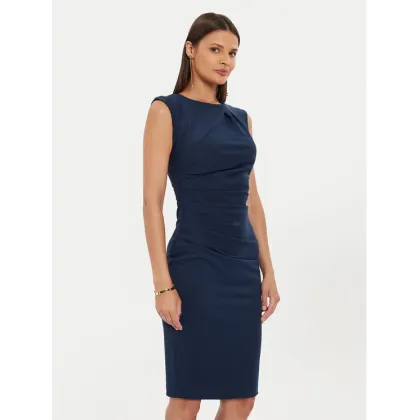 Zdjęcie Rinascimento Sukienka koktajlowa CFC0119757003 Granatowy Regular Fit
