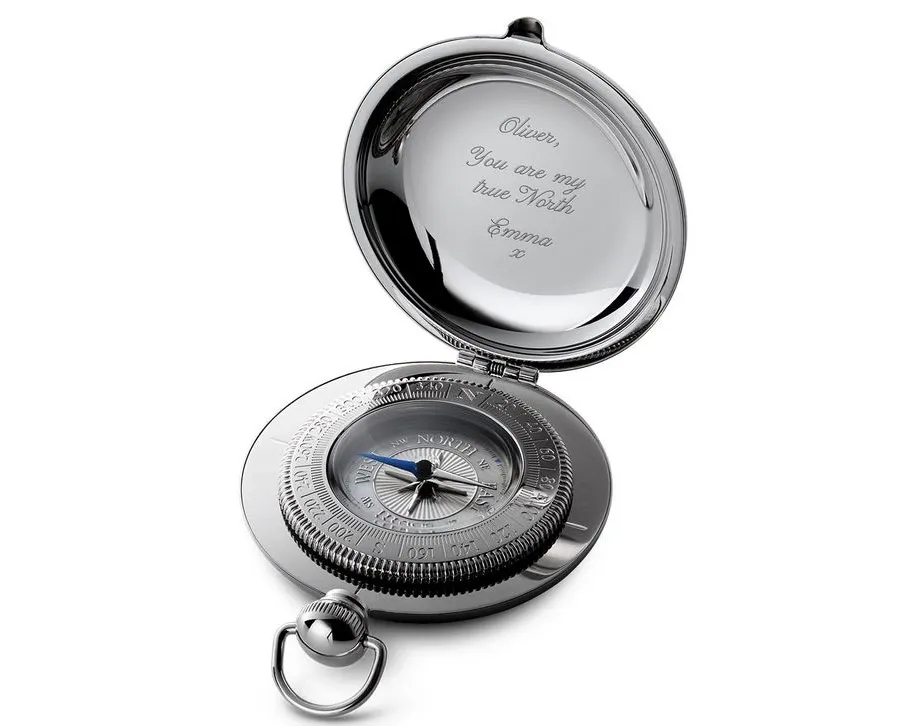 obrazek 3 Stylowy kompas VOYAGER COMPASS White Mother of Pearl - Dalvey