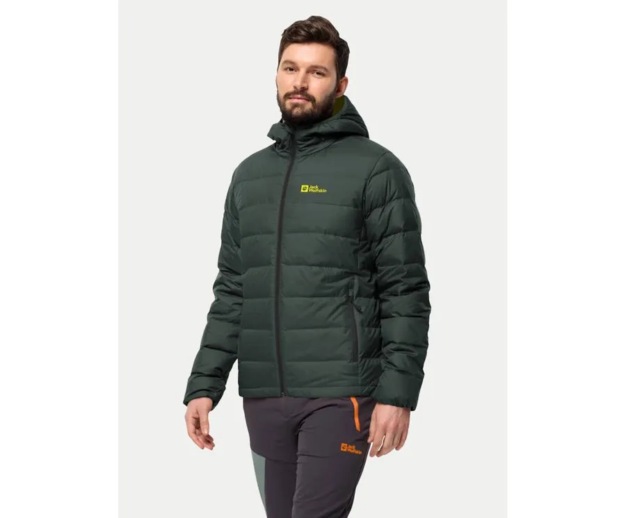 obrazek 1 Jack Wolfskin Kurtka puchowa Ather Down 1207671 Zielony Regular Fit