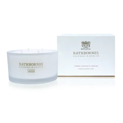 Picture Natural scented candle Cassis leaves&Jasmine - Rathbornes 1488