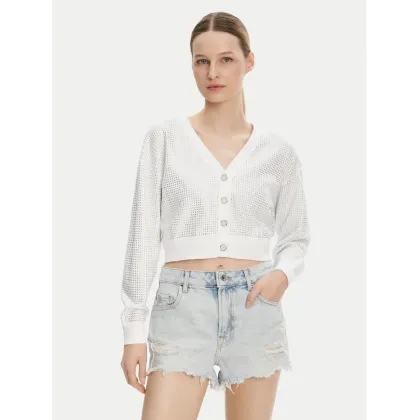 Zdjęcie Guess Kardigan W5GR08 Z3MN2 Biały Regular Fit