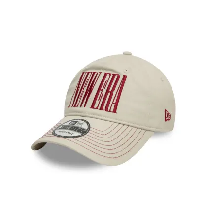 Zdjęcie New Era Czapka z daszkiem Wordmark 9TWENTY 60595444 Beżowy