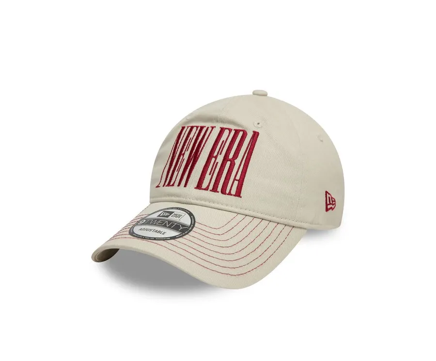 obrazek 1 New Era Czapka z daszkiem Wordmark 9TWENTY 60595444 Beżowy