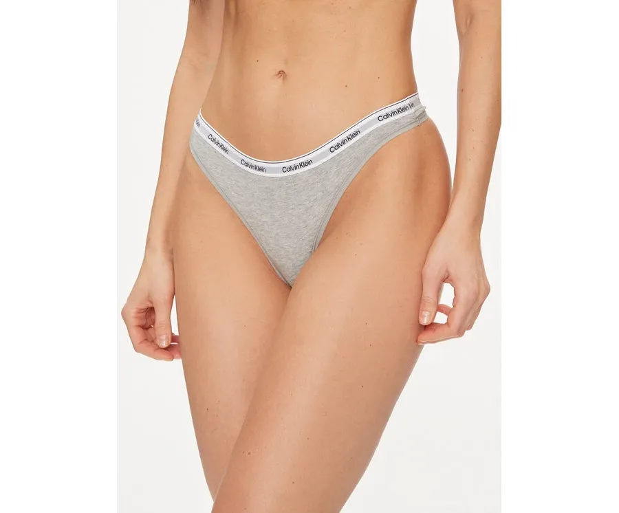 obrazek 1 Calvin Klein Underwear Stringi 000QD5043E Szary