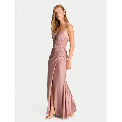 Zdjęcie Hey Kyla Sukienka wieczorowa 5AI058HK Różowy Regular Fit