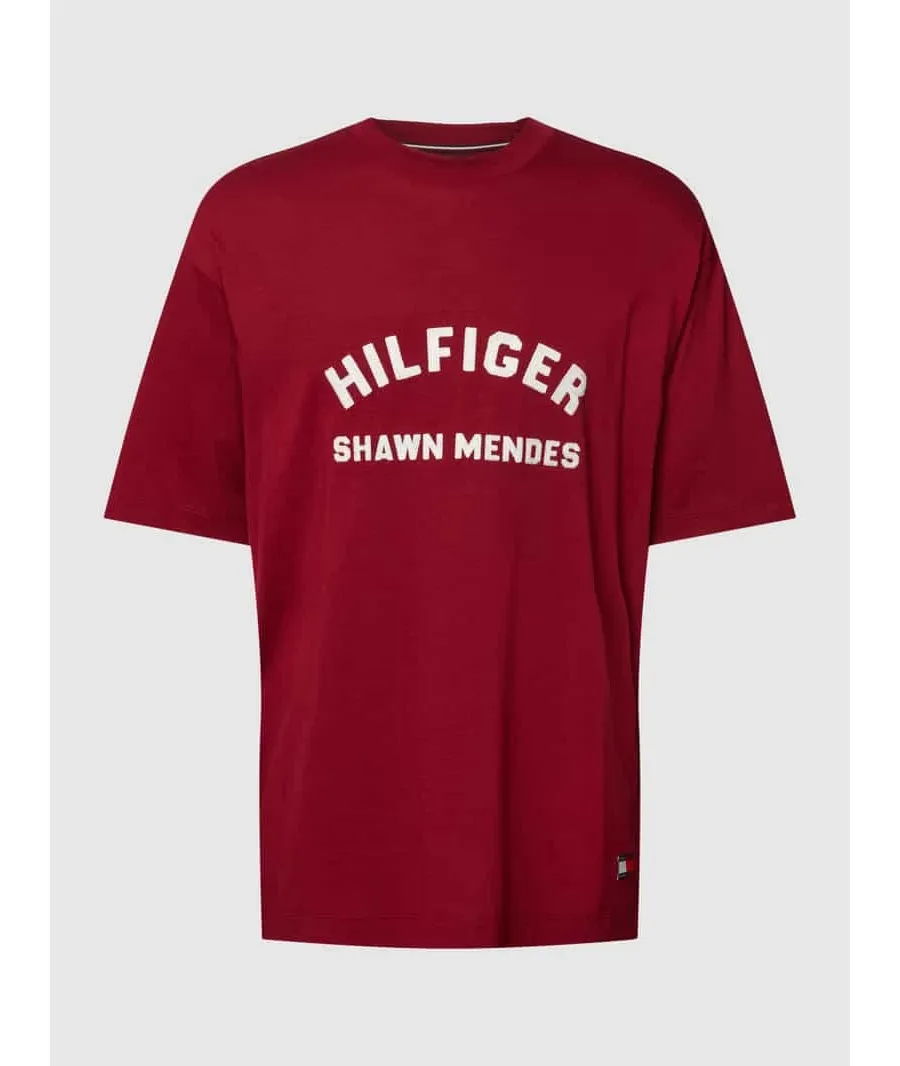 obrazek 1 T-shirt z wyhaftowanym logo model ‘ARCHIVE’