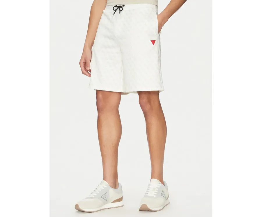 obrazek 1 Guess Szorty sportowe Z4YD03 FL04Q Biały Regular Fit