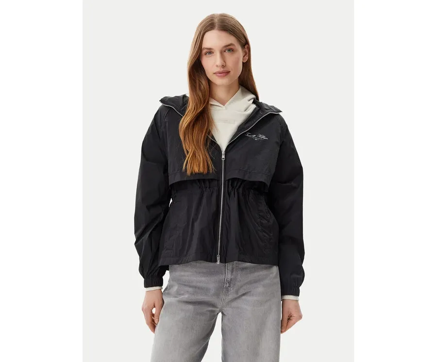 obrazek 1 Tommy Hilfiger Wiatrówka WW0WW45413 Czarny Regular Fit
