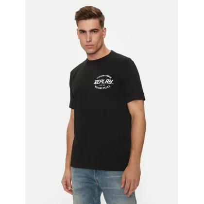 Zdjęcie Replay T-Shirt M6874 .000.2660 Czarny Regular Fit REPLAY