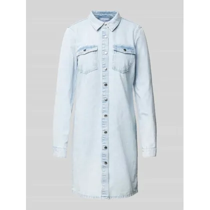 Zdjęcie Sukienka jeansowa z listwą guzikową na całej długości model ‘JENNIE’