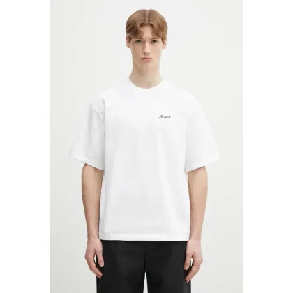 Zdjęcie Axel Arigato t-shirt bawełniany Honor T-Shirt męski kolor biały gładki A1460003
