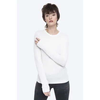 Zdjęcie Norse Projects sweter bawełniany kolor biały lekki NW45.0198.0957-0957