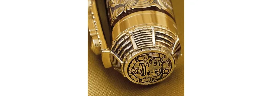 obrazek 4 ZŁOTO Rollerball Pen Mayan Calendar Montegrappa