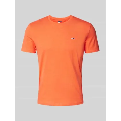 Zdjęcie Tommy Jeans T-Shirt Jaspe DM0DM20363 Pomarańczowy Slim Fit