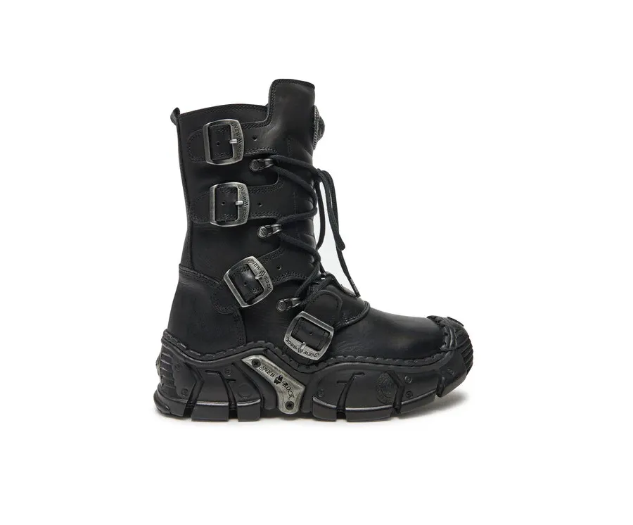 obrazek 1 NEW ROCK Glany M-IMPACT013-S1 Czarny