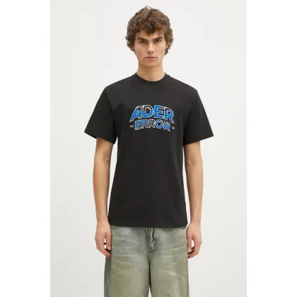 Zdjęcie Ader Error t-shirt męski kolor czarny z aplikacją BN25FYTS0101BK