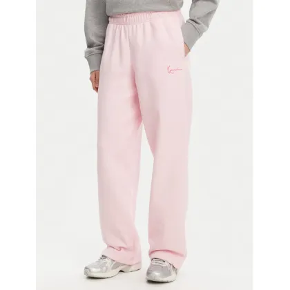 Zdjęcie Karl Kani Spodnie dresowe Signature Os 61030060 Różowy Relaxed Fit
