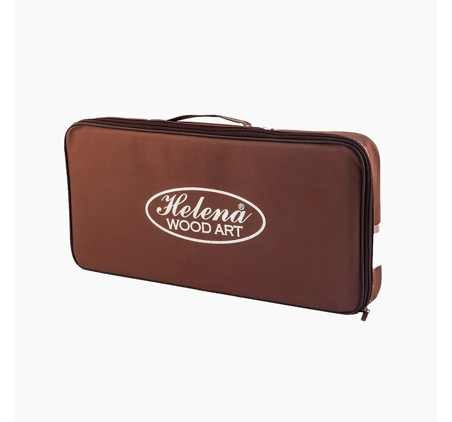 obrazek 5 Gra backgammon wykonana z drewna - Helena Woodart