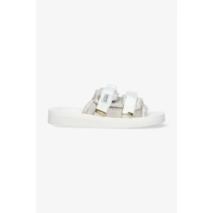 Zdjęcie Suicoke klapki Rubber Sole MOTO-VHL kolor biały MOTO.VHL-WHITE
