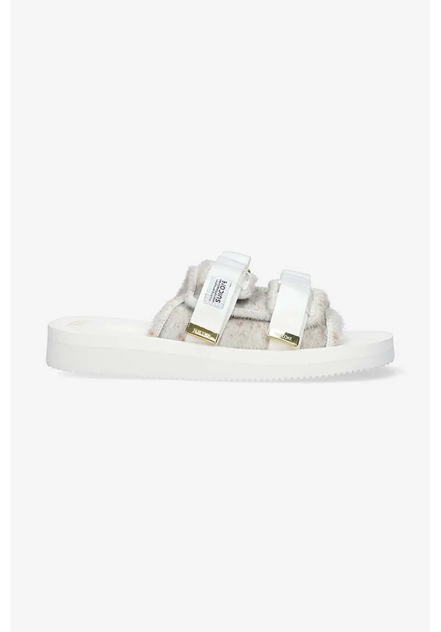 obrazek 1 Suicoke klapki Rubber Sole MOTO-VHL kolor biały MOTO.VHL-WHITE