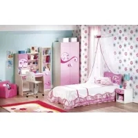 Picture A comfortable bed for a little princess - Cilek