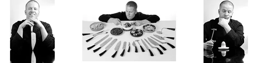 obrazek 2 Oryginalny nóż do czekolady marki Berti Knives