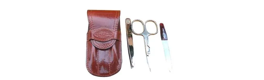 obrazek 1 Skórzany zestaw do manicure