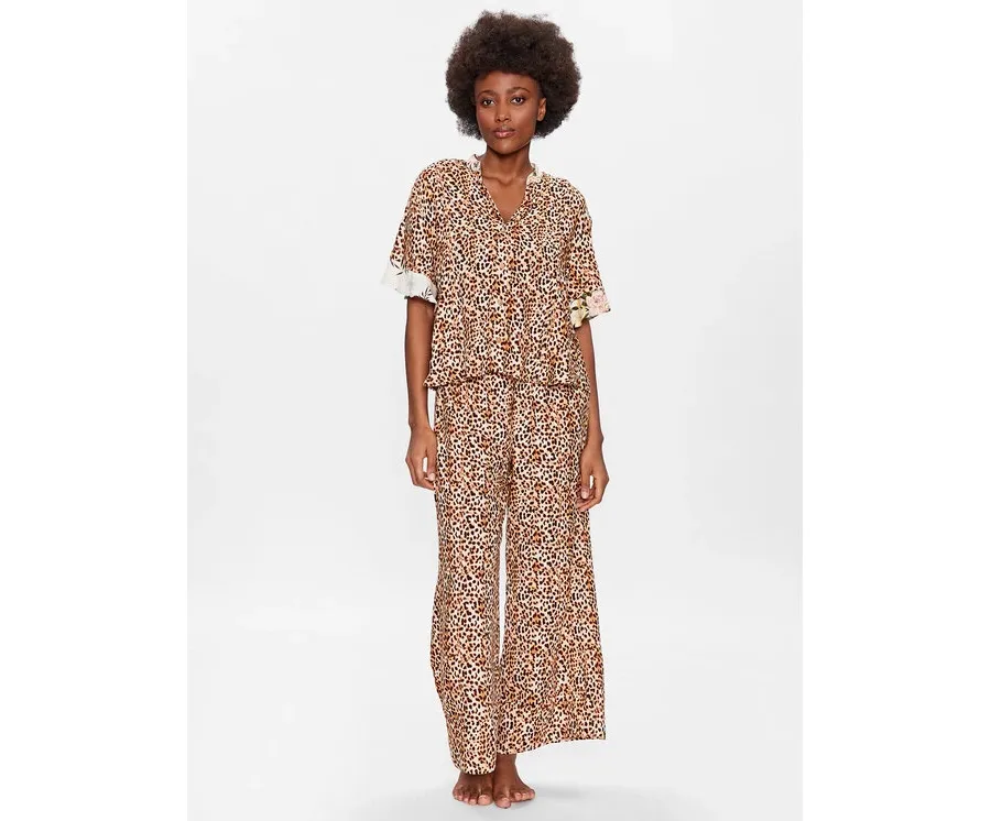 obrazek 1 Maaji Piżama 1057ZPS004 Brązowy Relaxed Fit