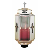 Picture Steel candle lamp for tombstones and graves