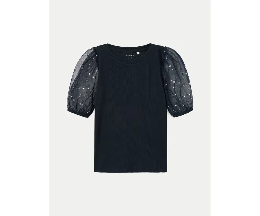 obrazek 1 NAME IT Bluzka 13236047 Granatowy Slim Fit