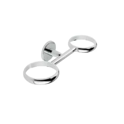 Zdjęcie Piękny podwójny uchwyt na szklankę lub dozownik do łazienki – Stilhaus