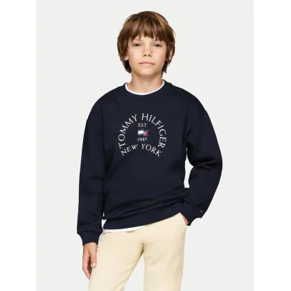 Zdjęcie Tommy Hilfiger Bluza KB0KB09192 Granatowy Regular Fit