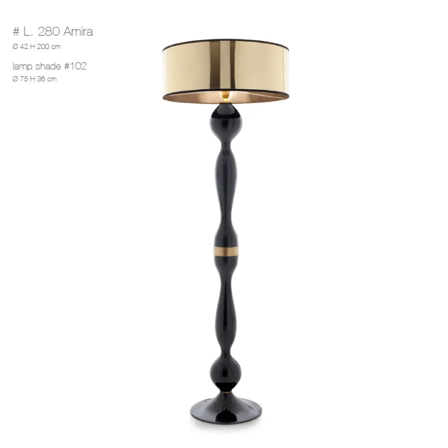 picture 1 Very large ceramic lamp - h200