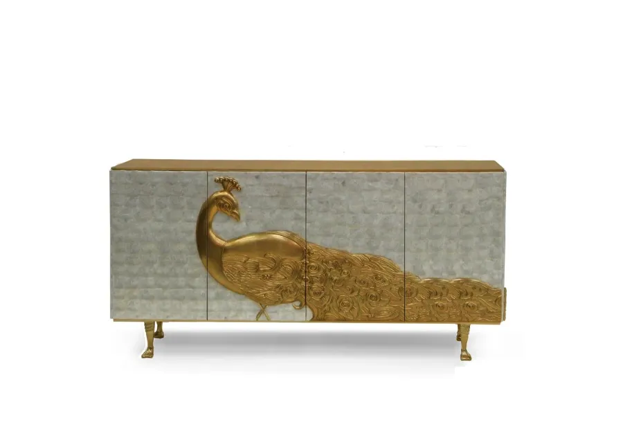 picture 2 Unique golden chest of drawers