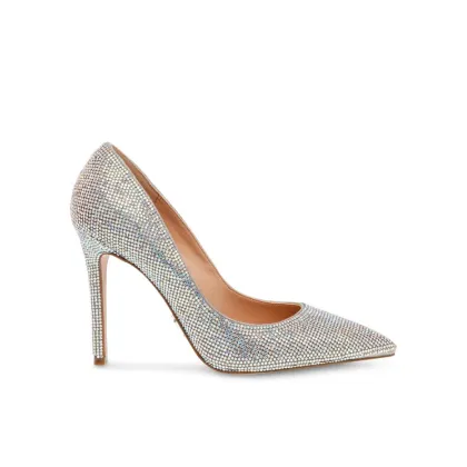 Zdjęcie Steve Madden Szpilki Evelyn-R Pump SM11002840-02003-06K Srebrny