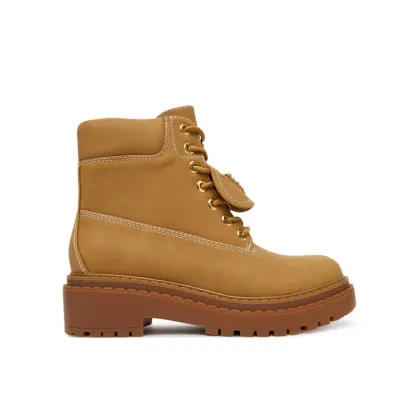 Zdjęcie Guess Trapery FLTLVY ELE10 Beżowy