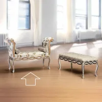 Picture Beautiful antique bench for a unique interior - Morello Gianpaolo