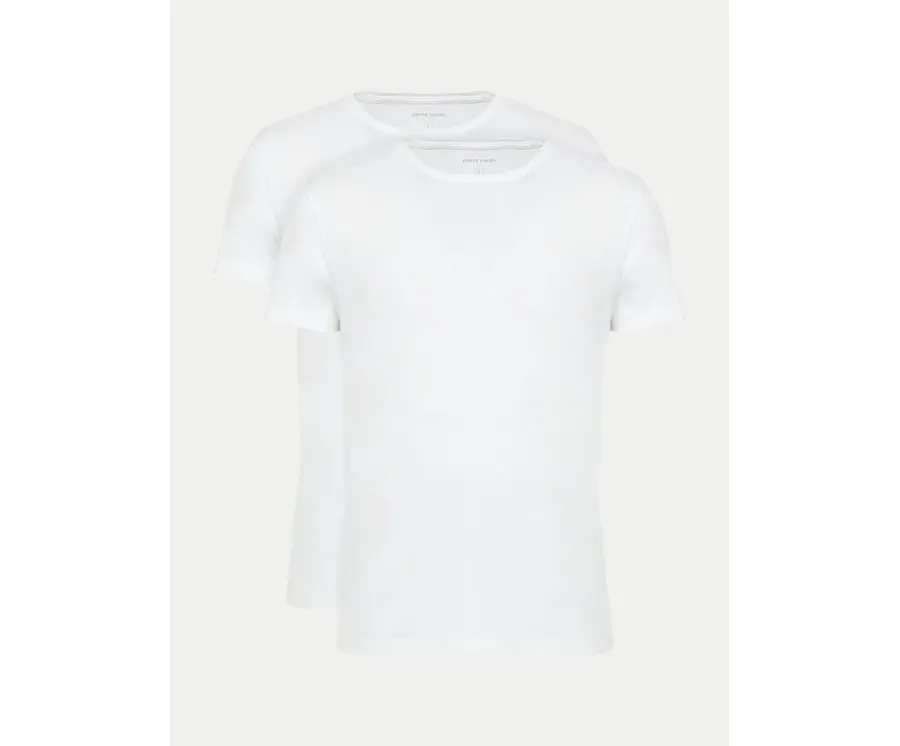 obrazek 1 Pierre Cardin Komplet 2 t-shirtów 29990.000.9000 Biały Modern Fit