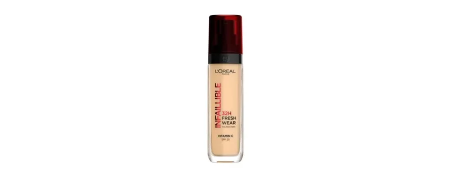 obrazek 1 L'Oréal Paris Infaillible 32H Fresh Wear Podkład w płynie 30 ml Nr. 125 - Natural Beige