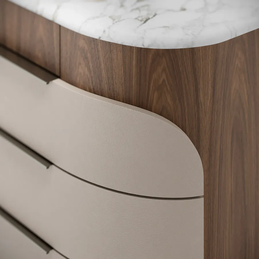 obrazek 10 Luksusowa wloska komoda w stylu modernistycznym - do salonu