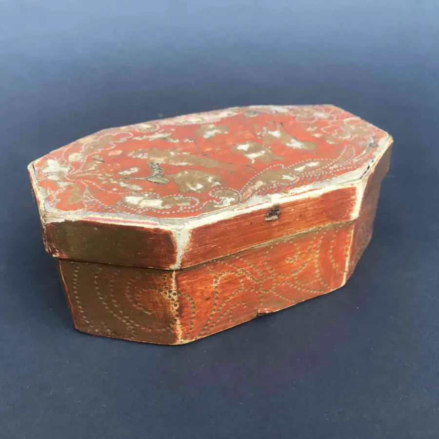 obrazek 3 Ośmiokątne Pudełko, Północne Włochy, druga połowa XVIII wieku