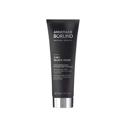 Zdjęcie ANNEMARIE BÖRLIND Beauty Masks 2 in 1 BLACK MASK Maseczka do twarzy 75 ml
