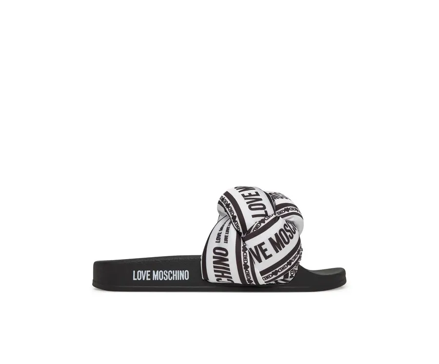 obrazek 1 LOVE MOSCHINO Klapki JA28312G0MIW310A Biały