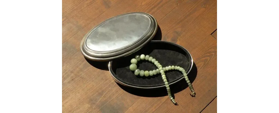 obrazek 2 Eleganckie pudełko Cosi Tabellini wykonane z pewteru