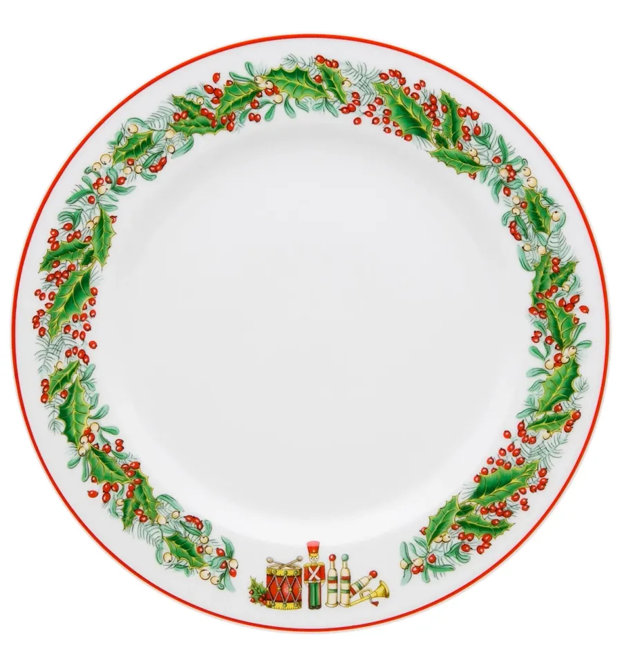 obrazek 3 Porcelanowy zestaw 6 talerzy deserowych ze świątecznej kolekcji Christmas Magic - Vista Alegre