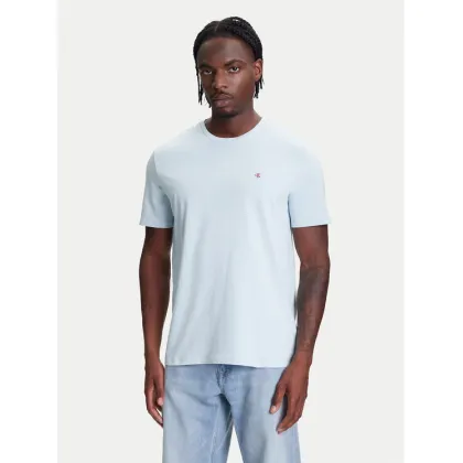 Zdjęcie Calvin Klein Jeans T-Shirt LV040HM265 Niebieski Regular Fit